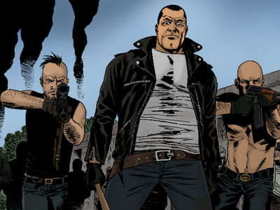 Who is the creator of the graphic novel 'The Walking Dead'?