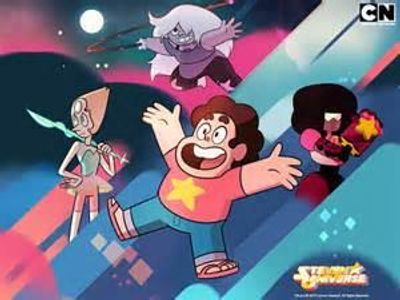 who is half-human in Steven Universe?