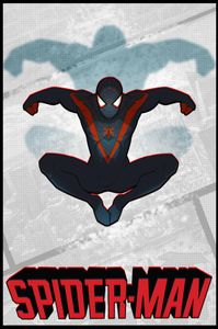 Which comic book series inspired the 'Spider-Man: Into the Spider-Verse' animated film?