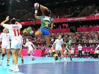 What holds the Handball and something else?