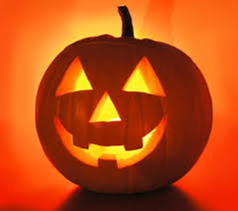 Halloween pumpkins were originally made of: