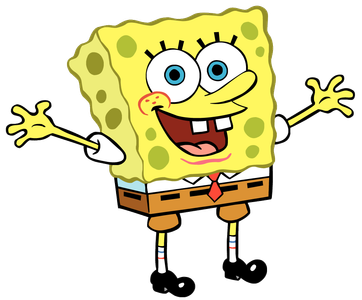 Who is the main character in the cartoon 'SpongeBob SquarePants'?