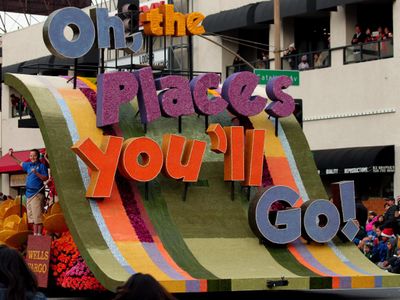 What is the main message of 'Oh, The Places You'll Go'?