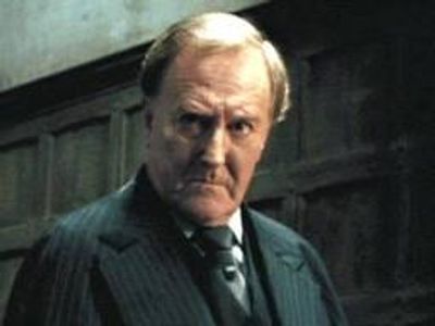 Which of the following characters was the Minister of Magic who replaced Cornelius Fudge in Harry Potter and the Half Blood Prince?