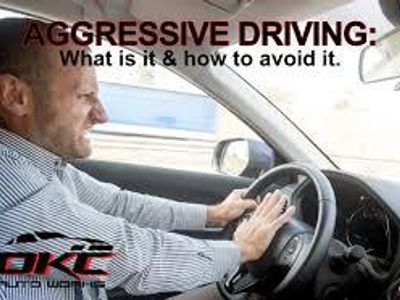 How can adjusting your driving time help avoid aggressive drivers?