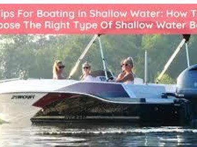 Which type of boat is best for navigating shallow waters?