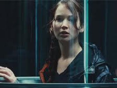 How did Katniss get into the Hunger Games?