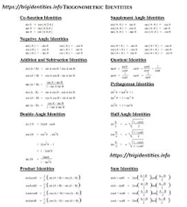 Which trigonometric identity is correct?