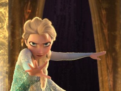 Who is Queen Elsa's personal bodyguard when she fled Arendelle? Easy.