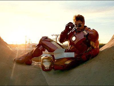 Which Supervillian does Iron Man refer to as "Reindeer Games"?