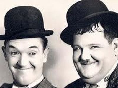 Name the comedy duo popular in the 20's and 30's (Last name only & no ampersand)