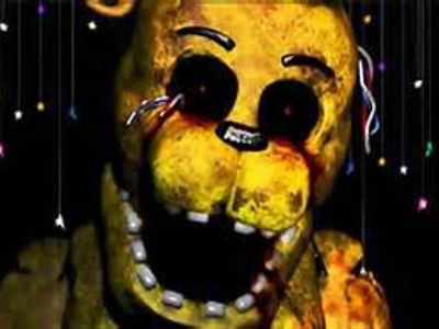 in a death mini game called 'Give Gifts Life', there is something shown before a Golden Freddy jumpscare. What is it?