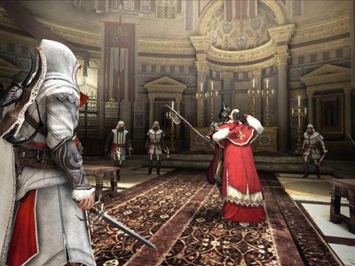 Which of the these are among Ezio's assassination targets in Assassin's Creed Brotherhood?