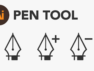 What does the Pen Tool do in Illustrator?