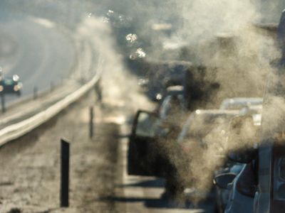 What is the impact of car idling on the environment?