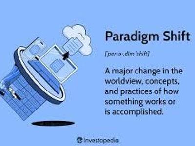 What does the term 'paradigm shift' refer to?