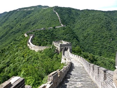 The Great Wall of China is an architectural wonder located in which country?