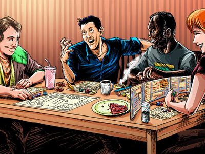 Which webcomic features a group of friends who play tabletop role-playing games?