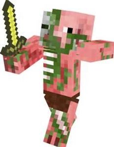 If you hit a zombie pigman, nothing will happen.