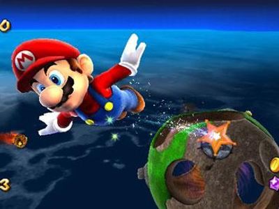 Choose all the galaxies that are NOT in Mario Galaxy.