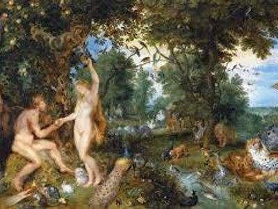 Original Sin is often symbolized by which event in the Garden of Eden?