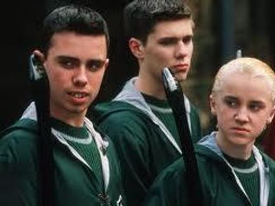 Which of these Harry Potter characters was the student who was the Keeper for the Slytherin Quidditch team?