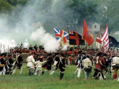 What were the two most southern battles fought during the Revolutionary War?