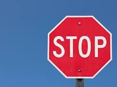 A stop sign is what shape?