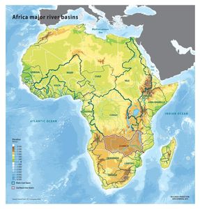 What is the continent where the longest river is located in?