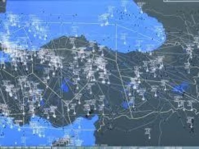 Where is the busiest airspace control center in the world located?