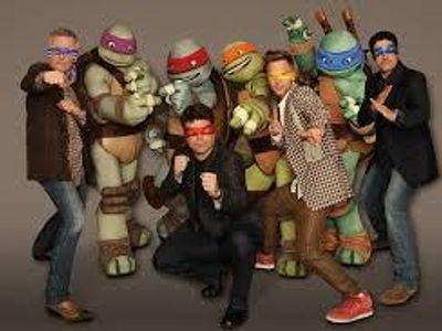 Which of the 2012 turtle voice actors was inspired by the series as a child??