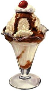 Instead of a banana, once a worker at Delicious Dinner gave a customer a sundae with-