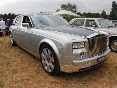 Which luxury car brand produced the Phantom model?