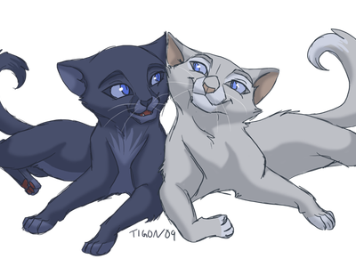 Who were Bluestar's parents and sister?