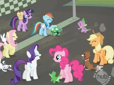 What is Pinkie's pet's name?