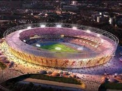 How many seats are in the Olympic Stadium in London?