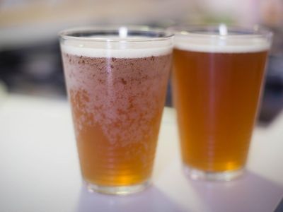 Which of the following is a top-fermented beer?