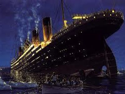 What time did Titanic sink