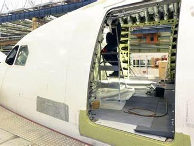 What is the purpose of the final assembly stage in airplane manufacturing?