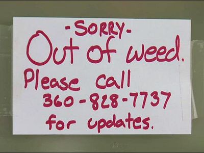 Pot shops in Washington are facing shortages in the weeks after opening - and high prices from the growers who do have weed available. How high are prices running them per pound?