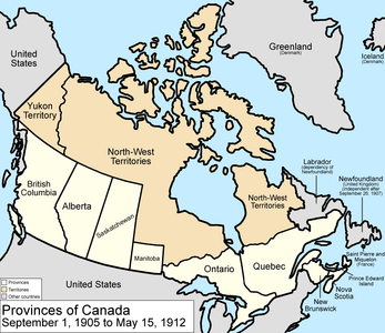 How many provinces does Canada have?