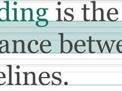 What is the term used to describe the spacing between letters in typography?