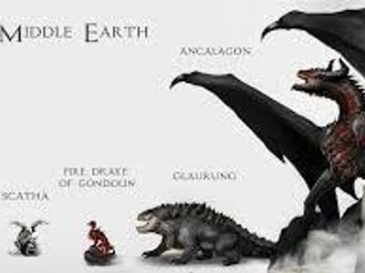 What is the name of the dragon species in J.R.R. Tolkien's Middle-earth legendarium?