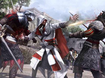 Which new weapon can Ezio buy in Assassin' Creed Brotherhood?