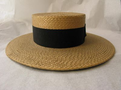 What kind of hat is a boater?