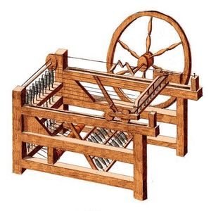 Who invented the spinning jenny, a key technological advancement during the Industrial Revolution?