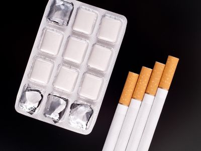 Nicotine replacement therapy (NRT) includes which of the following?