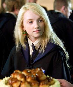 What book does Harry meet Luna Lovegood in?