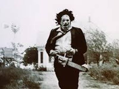 What killer helped inspire the idea for Leatherface after a human skin mask was found in their home?