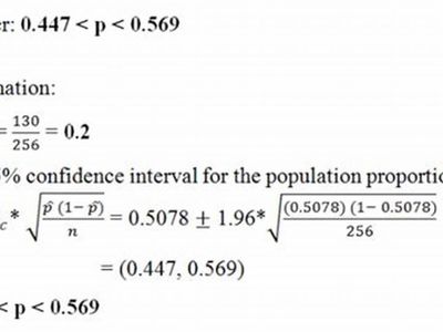 What is a confidence interval?